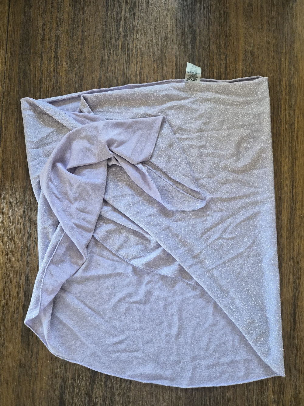 Montce Lavender Metallic Sparkle Top